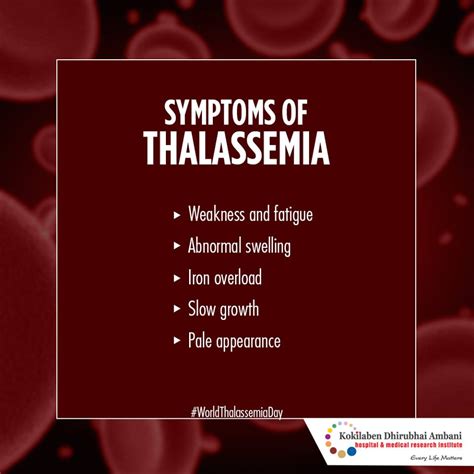 The Heart-Wrenching Reality of Living with Thalassemia: Symptoms and What to Know